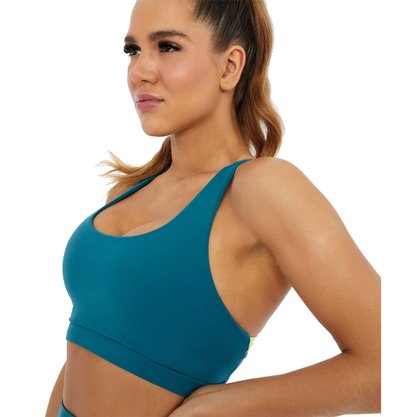Top Alto Giro Bodytex Detalhe Vazado E Termo Feminino