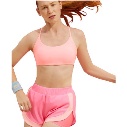 Top Alto Giro Microway Dupla Face Costas Cruzadas Feminino