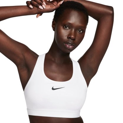 Top Nike Swoosh Med Feminino DX6821-100