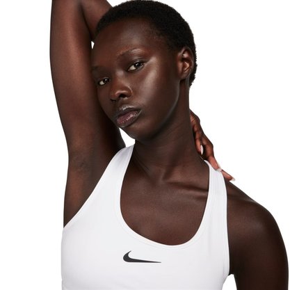 Top Nike Swoosh Med Feminino DX6821-100