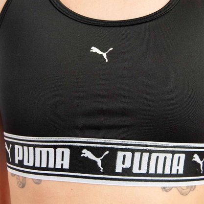 Top Puma Mid Impact Strong Feminino 524922-01