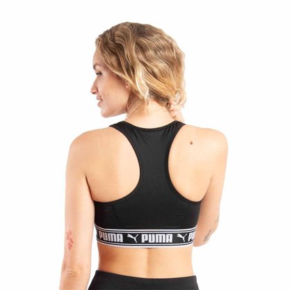 Top Puma Mid Impact Strong Feminino 524922-01