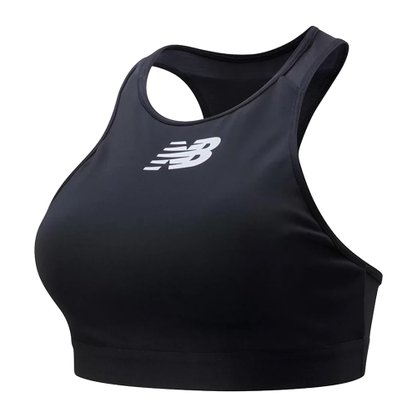 Top New Balance Rhythm Logo Feminino BWB11040BK