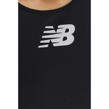 Top New Balance Rhythm Logo Feminino BWB11040BK