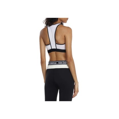Top New Balance Rhythm Logo Feminino BWB11040WT