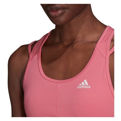 Top Adidas Suporte Leve Hyperglam Feminino HF4813
