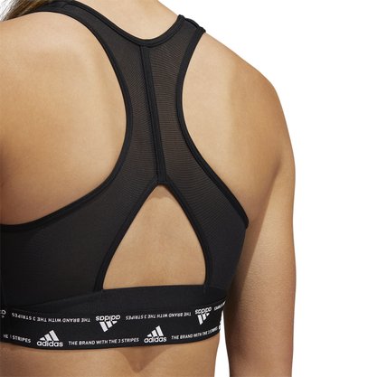 Top Adidas Treino Médio Suporte Powerreact Feminino HE9068