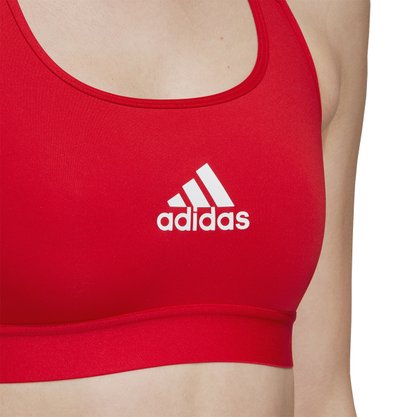 Top Adidas Treino Médio Suporte Powerreact Feminino HC7843