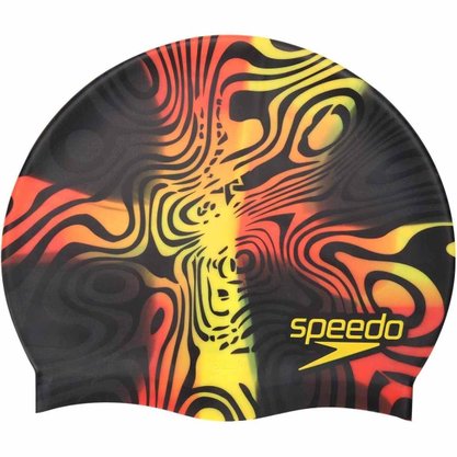 Touca Natação Speedo Flat Cap Special Edi-Tribal 528826-378