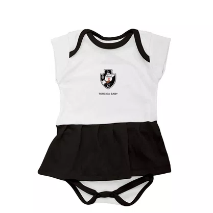 Vestido Body Infantil Torcida Baby Vasco 033BX-VAS