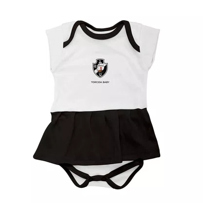 Vestido Body Infantil Torcida Baby Vasco 033BXM-VAS