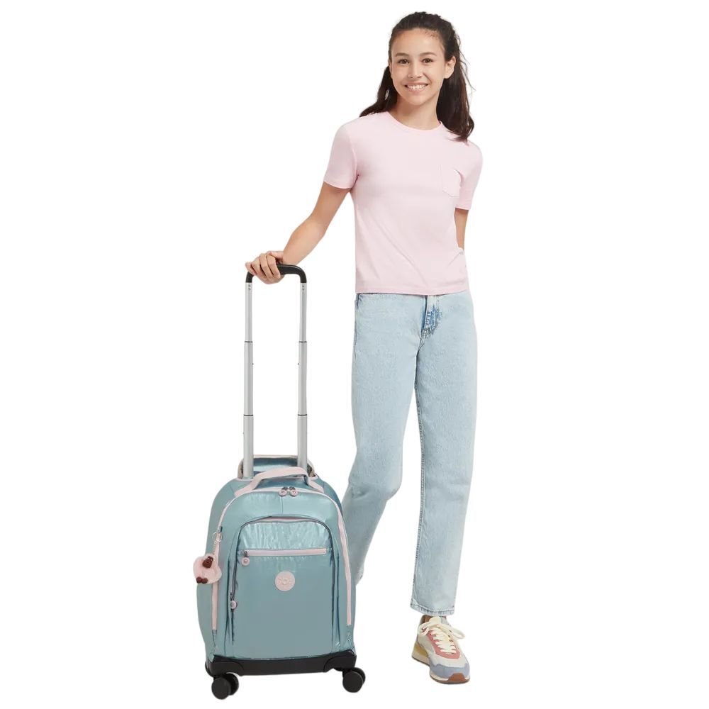 Mochila Kipling com Rodinhas New Zea Unissex I7267N7G - Ativa Esportes