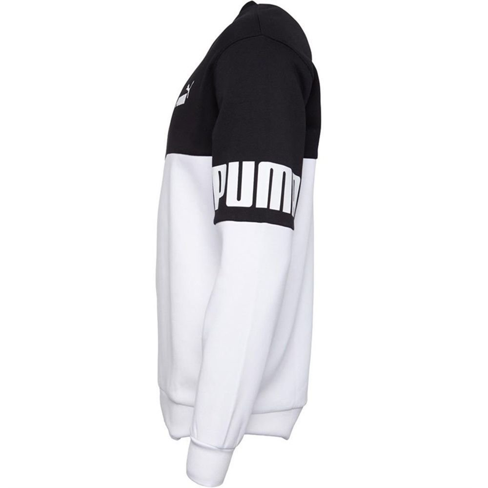 Moletom Puma Power Colorblock Masculina 849067 01 Ativa Esportes