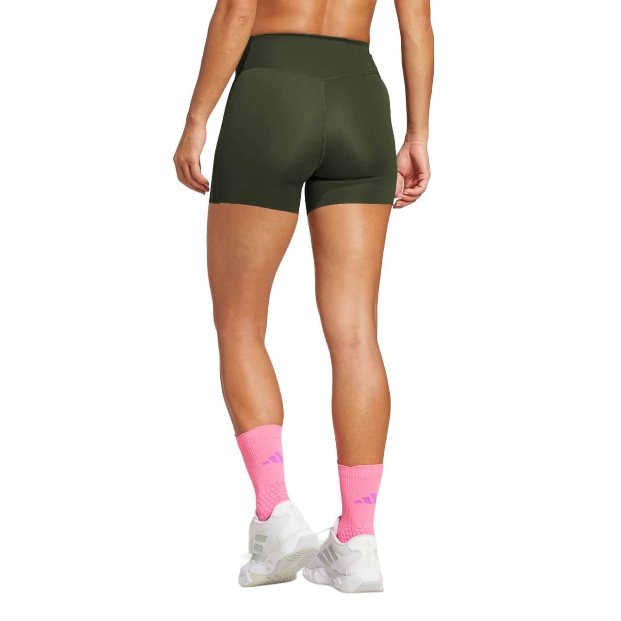 antuonan　ACRONYM 3A-1-MIX OLIVE Shorts Adidas Optime Compressão Feminino IK5480 - Ativa Esportes