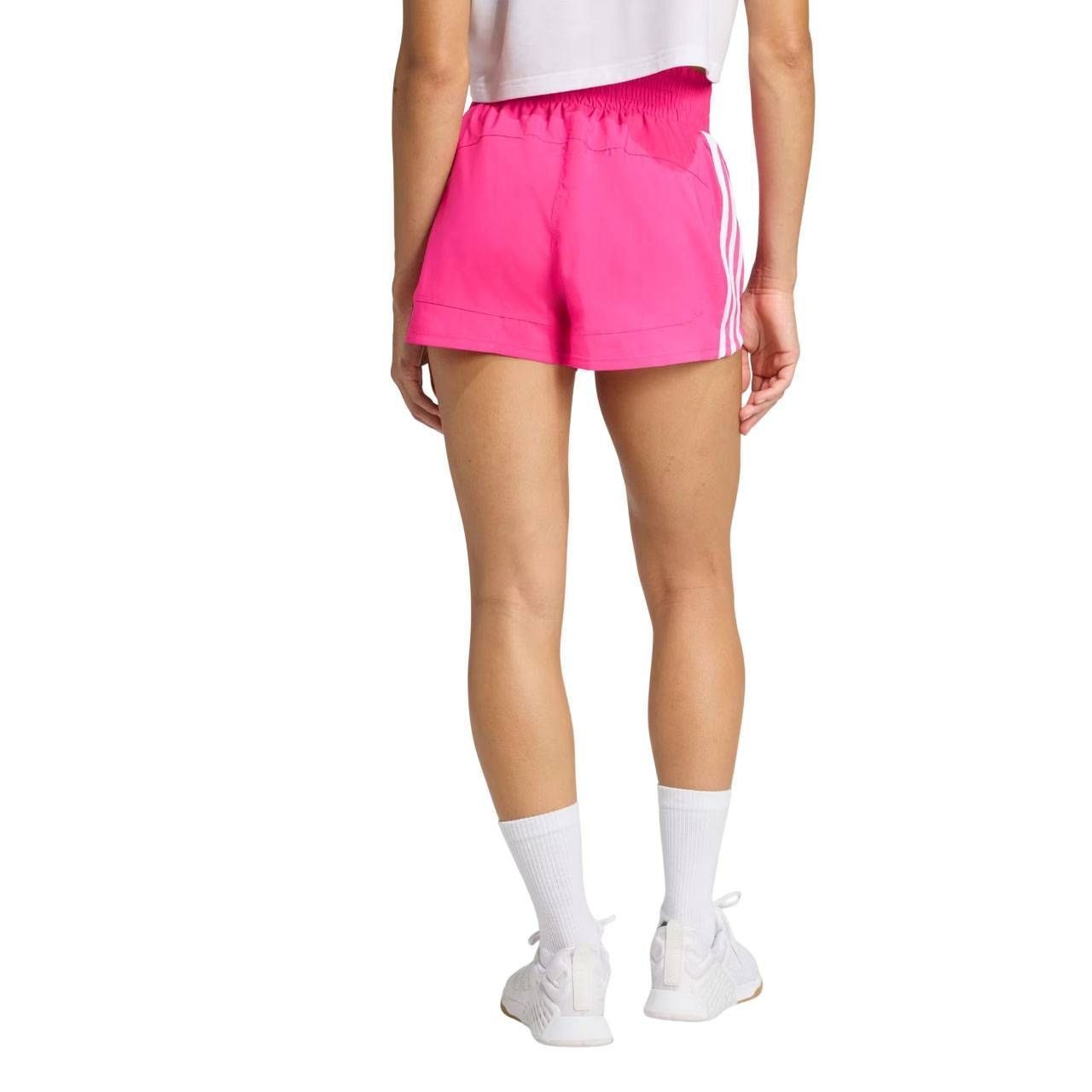 Shorts Adidas Pacer 3 Listras 5 Feminino JX4853 - Ativa Esportes