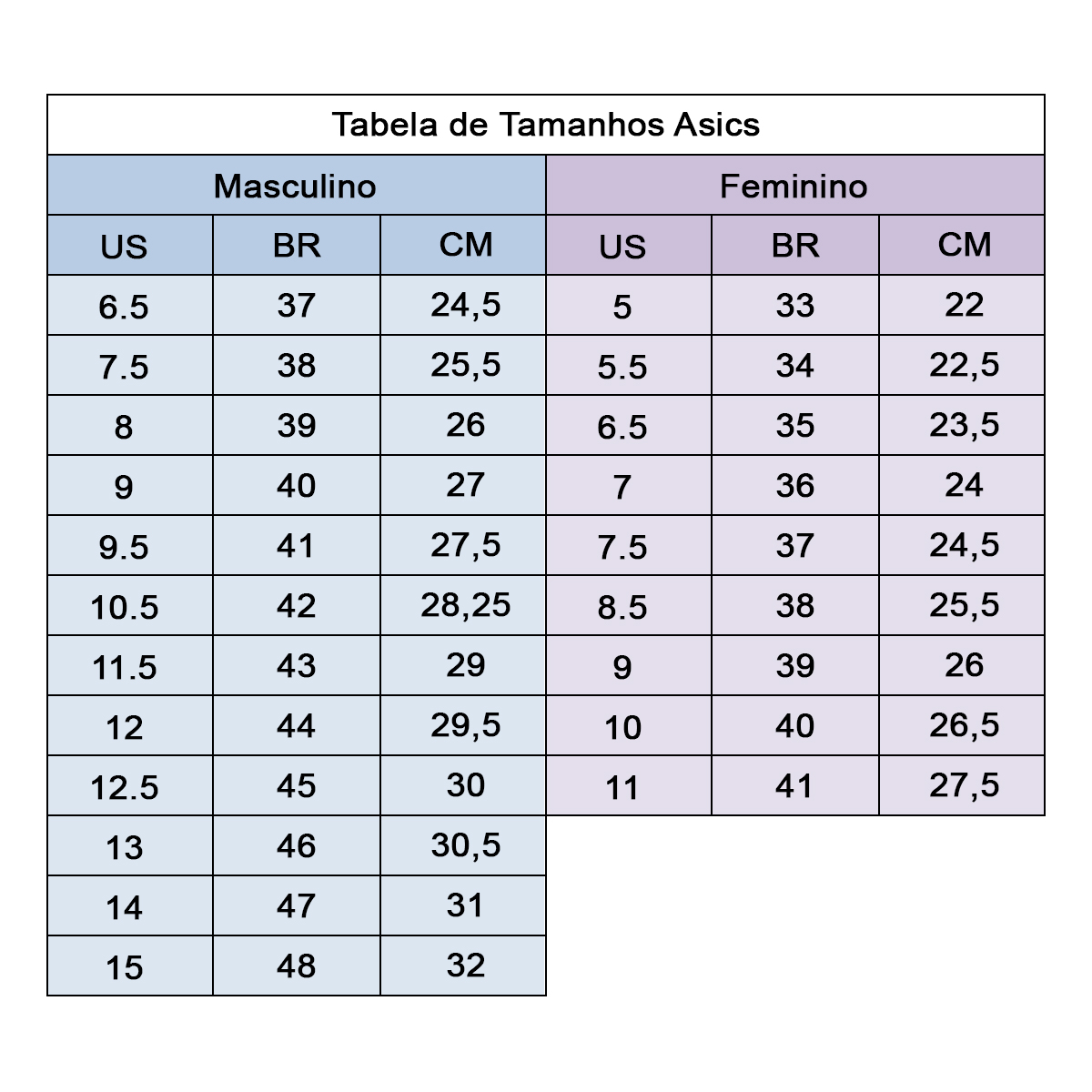 Tenis asics tamanho 47 top