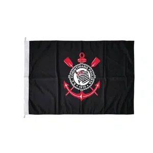 Bandeira Corinthians Jc bandeiras Of 2 Panos 0,90 X 1,30 426