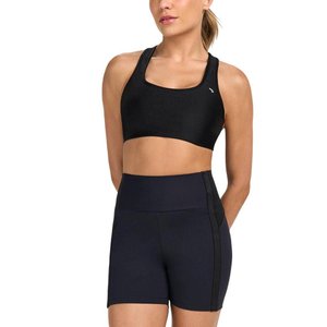 Bermuda Alto Giro Recortes Shine Feminina 2511105-C0049