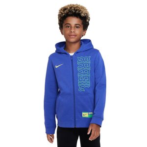 Blusão Infantil Nike Brasil Club Fleece DN1186-430
