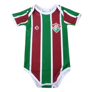 Body Inf Torc Baby Fluminense Listrado Proteção UV 033XSM-FLU Body Inf Torc Baby Fluminense Listrado Proteção UV 033XSM-FLU