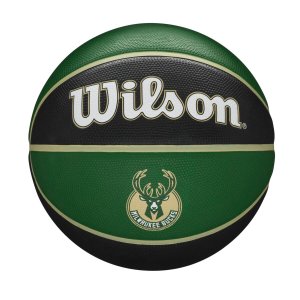Bola Basquete Wilson NBA Mil Bucks Unissex WTB1300XBMIL