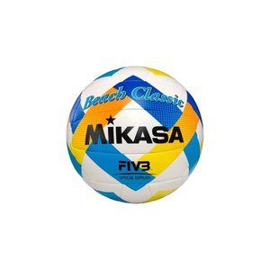 Bola Vôlei de Praia Mikasa Couro Sintético Unissex BV543-Y Bola Vôlei de Praia Mikasa Couro Sintético Unissex BV543-Y