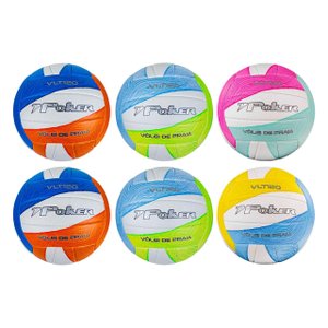 Bola Vôlei Poker Praia Training Vlt 120 Unissex 05837-SORT Bola Vôlei Poker Praia Training Vlt 120 Unissex 05837-SORT