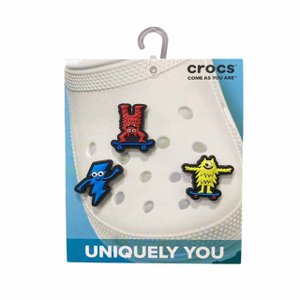 Broche Crocs Monsters C/3 UN Unissex 10009495-9999