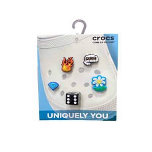 Broche Crocs MVP Kid C/ 5 Un Unissex 10010239-9999