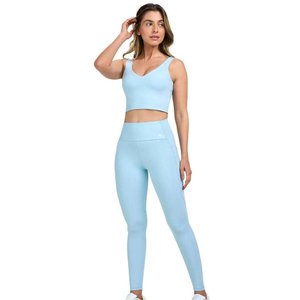 Calça Legging Alto Giro Bolsos Laterais Fem 2511301-C6019