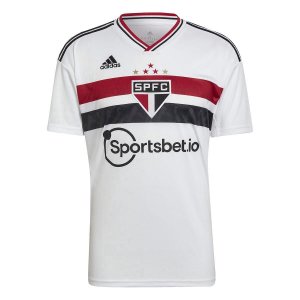 Camisa Adidas São Paulo I 22/23 Torcedor Masculina HA8417