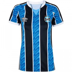Camisa Grêmio I 20/21 Torcedor Umbro Feminina 3G161166-312