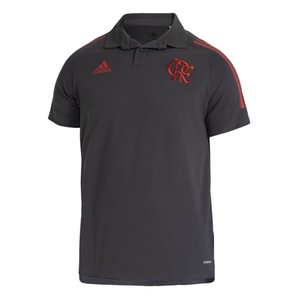 Camisa Polo Flamengo Viagem 21/22 Adidas Masculina GK7362