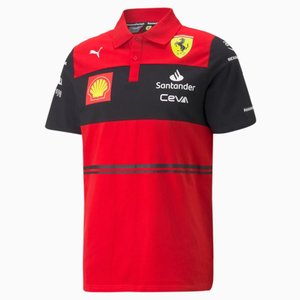 Camisa Puma Polo Ferrari SF Team Masculina 763287-01
