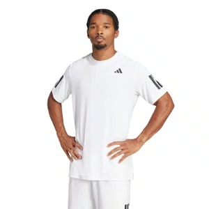 Camiseta Adidas M/C Club 3 Listras Masculina JE0413