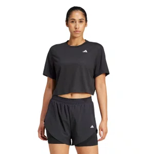 Camiseta Adidas M/C Cropped Essentials Feminina JC9555
