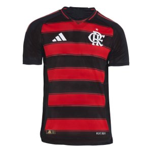 Camiseta Adidas M/C Flamengo I Authentic 25/26 Masc IV6047