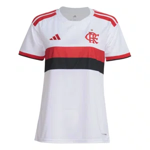 Camiseta Adidas M/C Flamengo II 2026 Feminina JZ8882