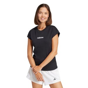 Camiseta Adidas M/C Logo Linear Feminina JC8238