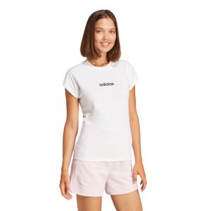 Camiseta Adidas M/C Logo Linear Feminina JC8239