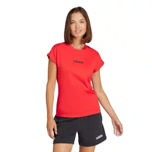 Camiseta Adidas M/C Logo Linear Feminina JG8661