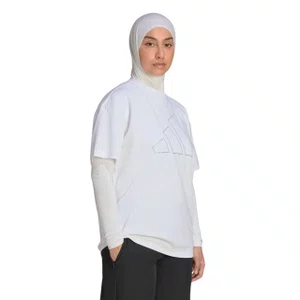 Camiseta Adidas M/C Power Essentials Over Logo Fem KE8524