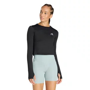 Camiseta Adidas M/L Longa Cropped Essentials Fem KE8416