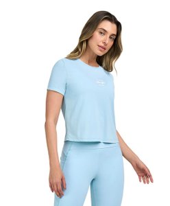 Camiseta Alto Giro Cropped Activewear 3 Fem 2511709-C6019