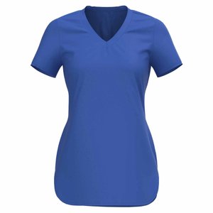 Camiseta Alto Giro Skin Alongada V Feminina 2311718-C5541