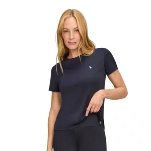 Camiseta Alto Giro Skin Fit Alongada Feminina 101702-C0049