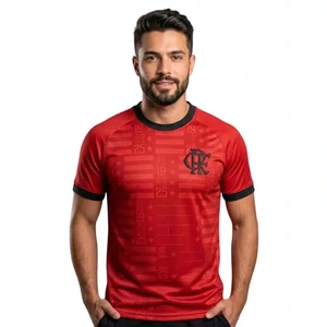 Camiseta Betel M/C Flamengo Legado Plus Size Masc 8126045-03