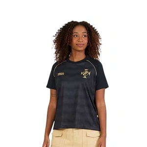 Camiseta Braziline M/C Vasco Mosaico Feminina 00200750602