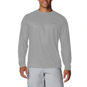 Camiseta Columbia M/L Neblina Masculina 320423-029