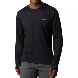 Camiseta Columbia M/L Tech Trail Crew II Masc 1907001-010